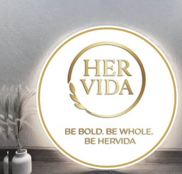 Custom Acrylic backlit Sign for Nadase S. Luck - Nova Pro Signs