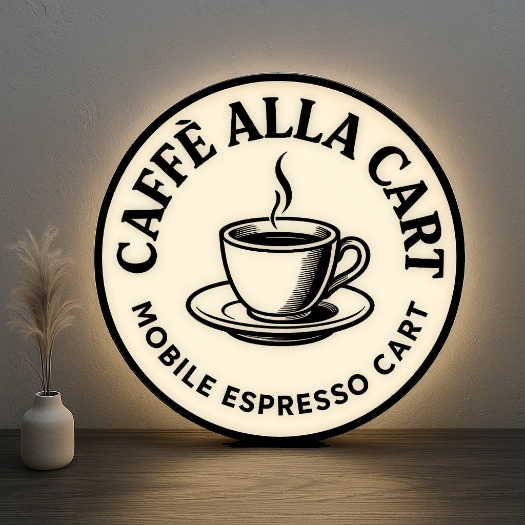 Custom Acrylic backlit Sign for Erica Formisano - Nova Pro Signs