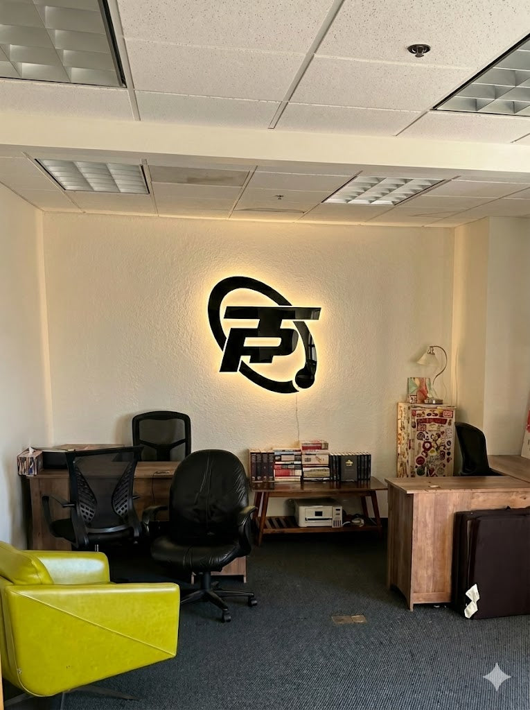 Custom Acrylic Backlit Sign for Dante